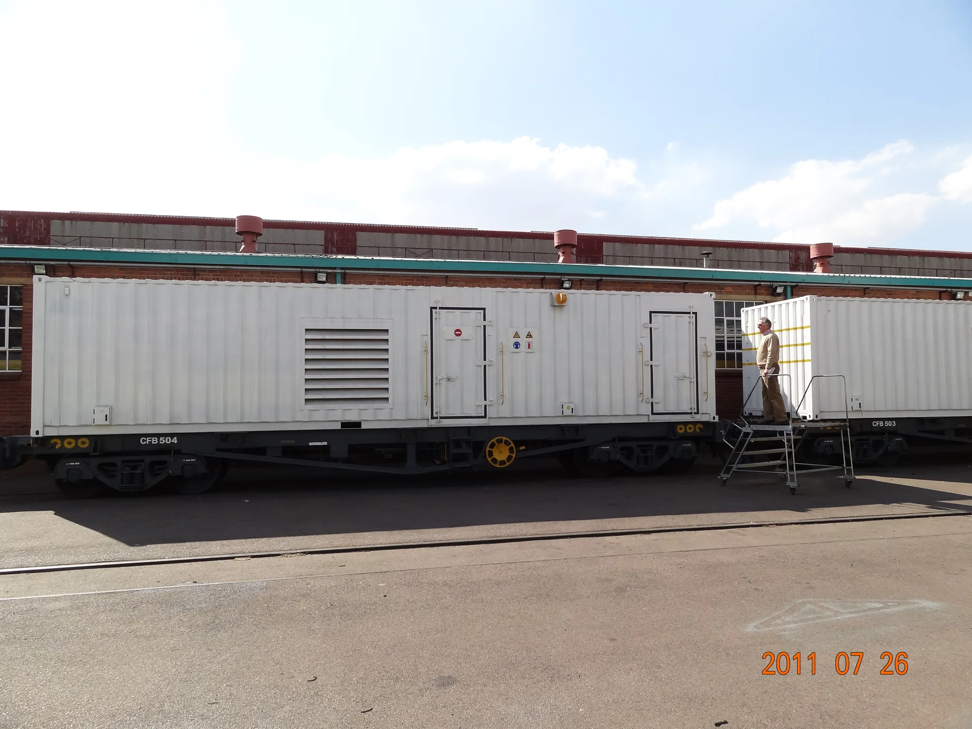 CFB504 CFB503 generator wagons