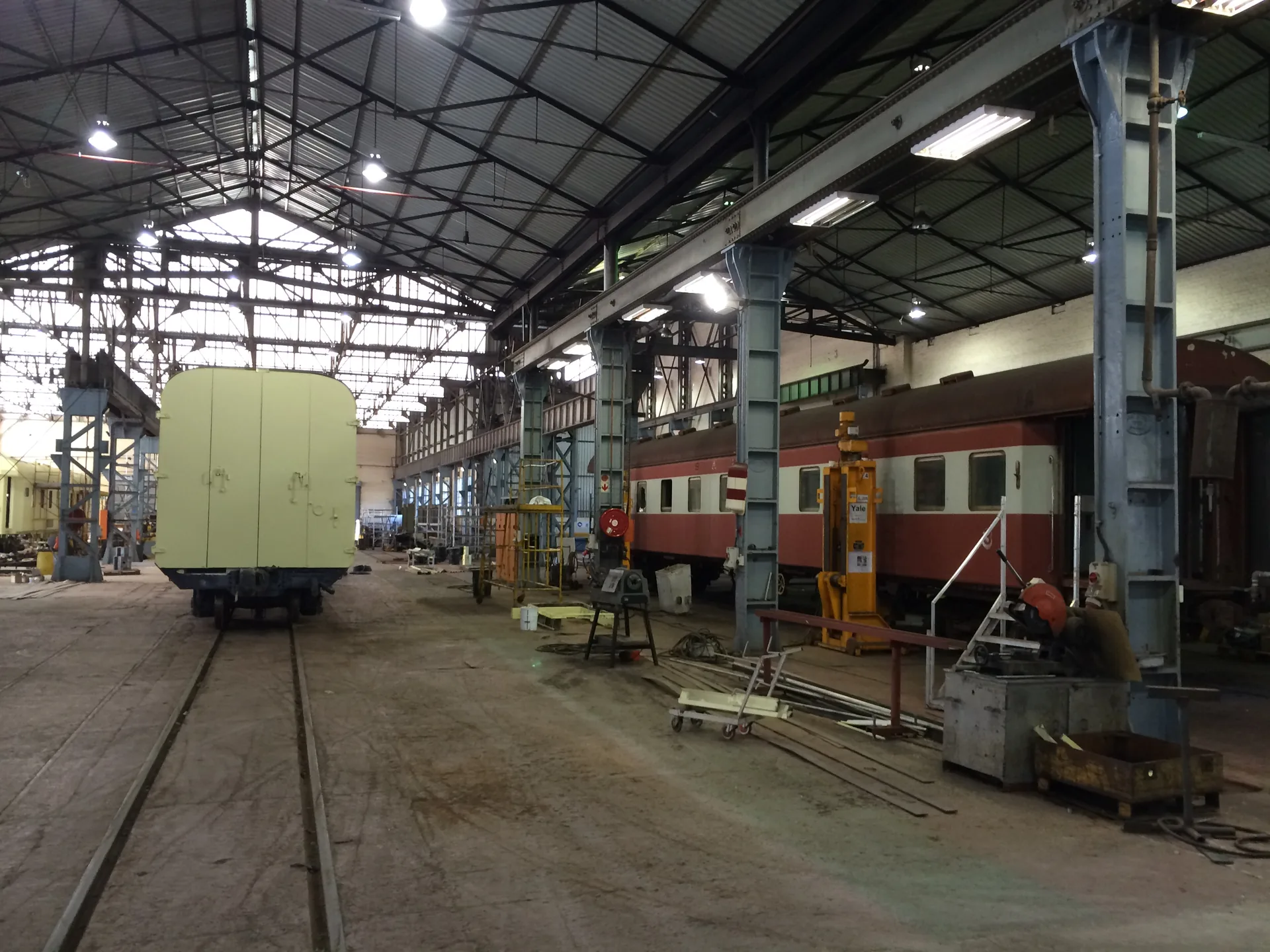 Workshop bay overview