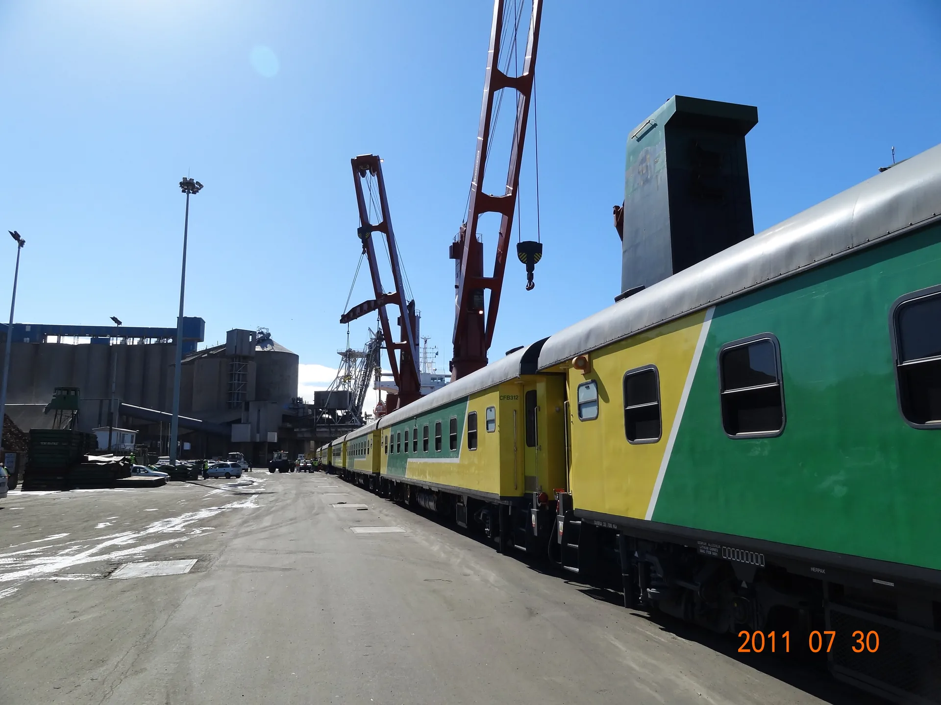 Fleet Durban port crane
