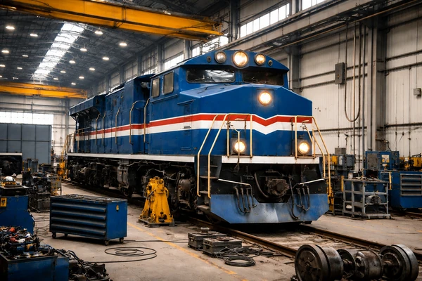 American, Chinese and Canadian diesel-electric locomotive supply and overhaul services Africa