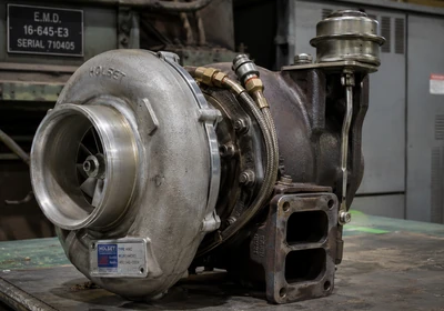 Locomotive diesel turbochargers for American, Chinese and Canadian locomotive engines — Africa
