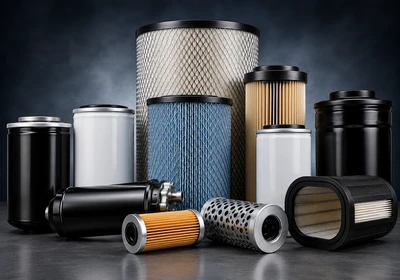 Oil, fuel, air and hydraulic filters for American, Chinese and Canadian diesel-electric locomotives