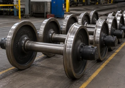 Wagon wheels and axles