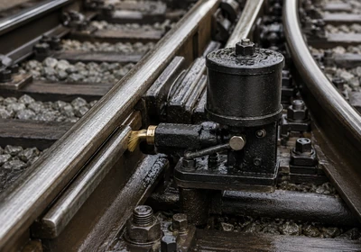 Rail and flange lubricators