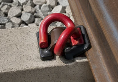Elastic rail fastening clips, coach screws and fittings for railway track maintenance Africa