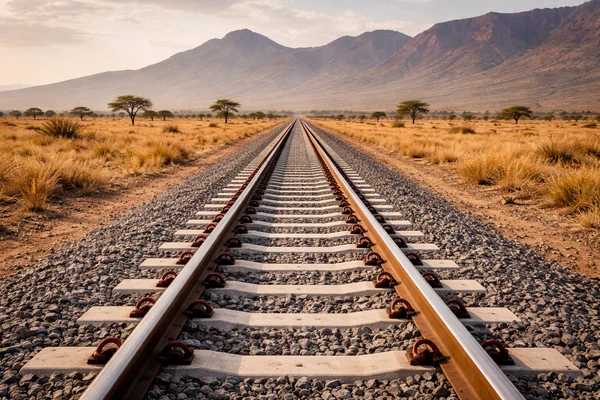 Railway infrastructure materials — rails, sleepers, fasteners and track components for Africa