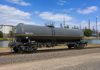 Tanker wagons for fuel, chemicals and water railway transport across Africa